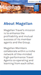 Mobile Screenshot of magellantravel.com.au